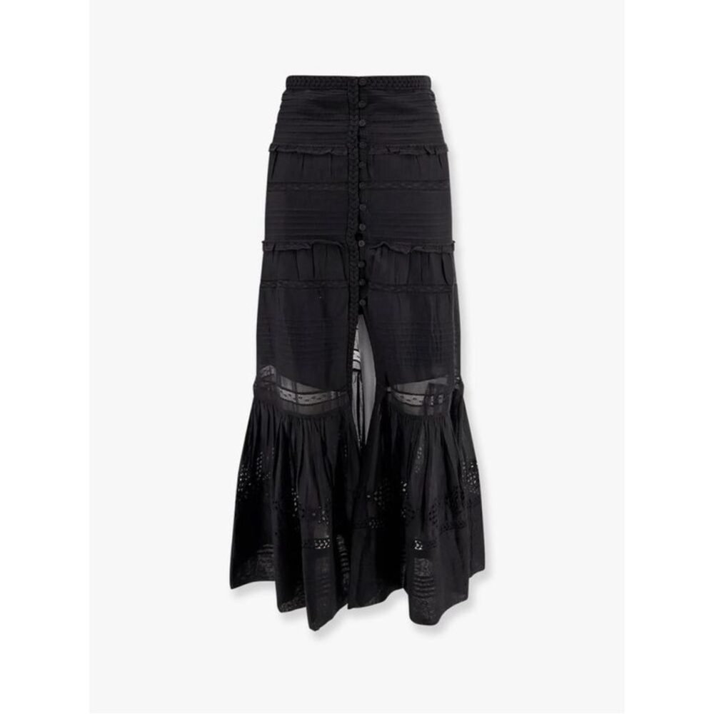 Marant Etoile Women Marant Etoile Black Dusta Skirt EU 34/US 2